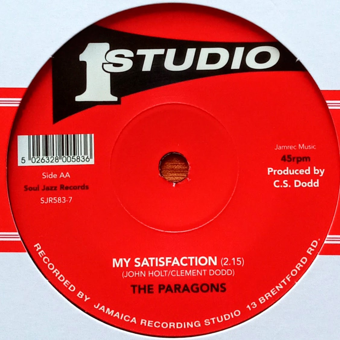 Lester Sterling / The Paragons – Afrikaan Beat / My Satisfaction b