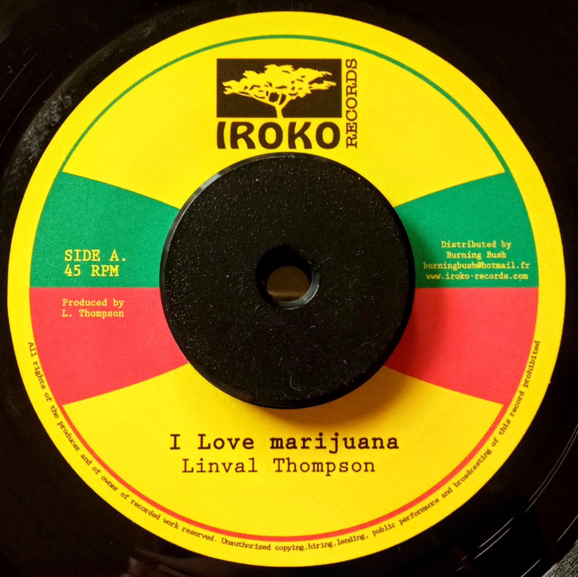 Linval Thompson – I Love Marijuana 7