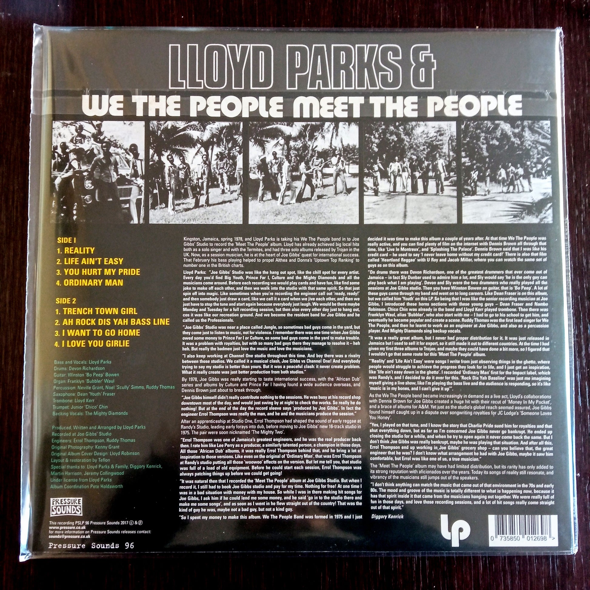 Lloyd Parks + We The People – Meet The People b