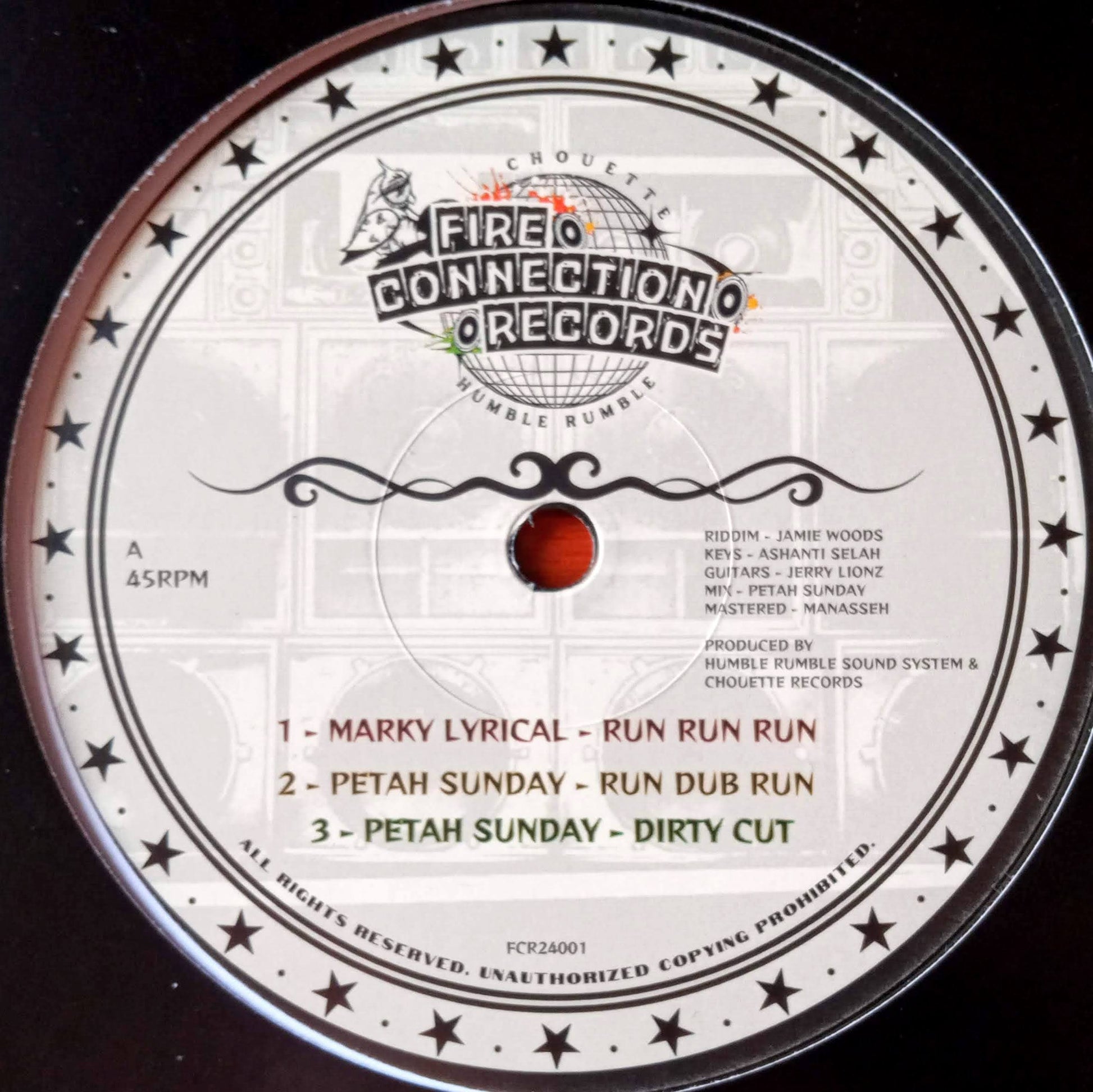 Marky Lyrical - Run Run Run / Luciano - Jah Is In Control 