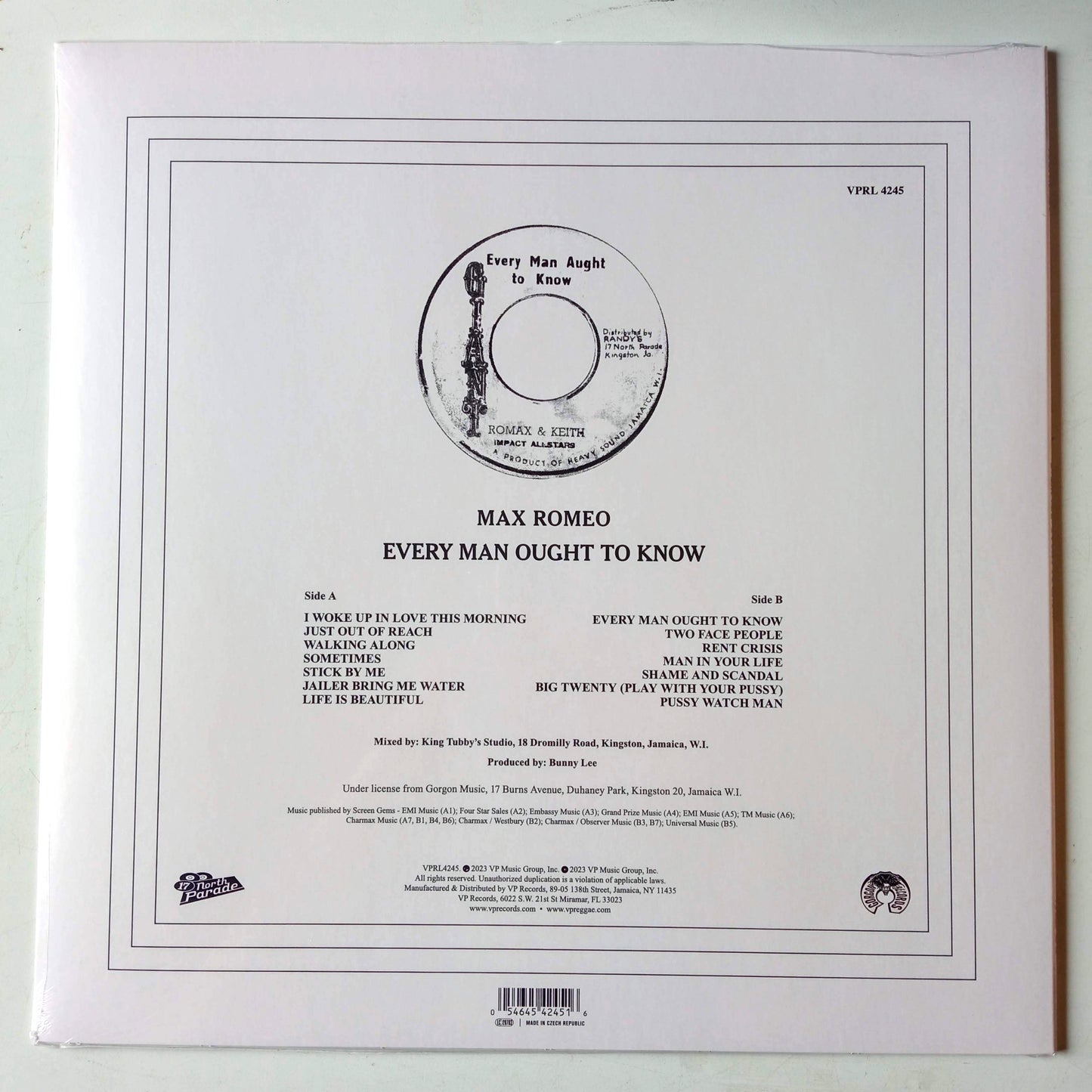 Max Romeo – Every Man Ought To Know B