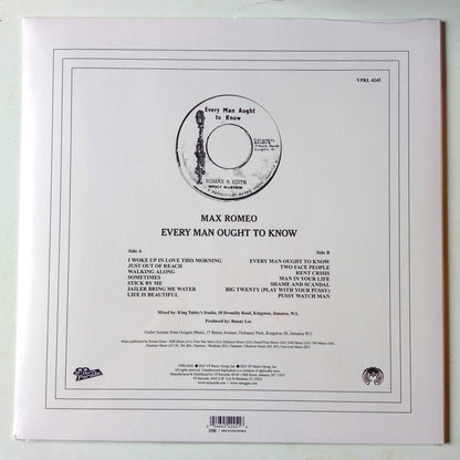 Max Romeo – Every Man Ought To Know B
