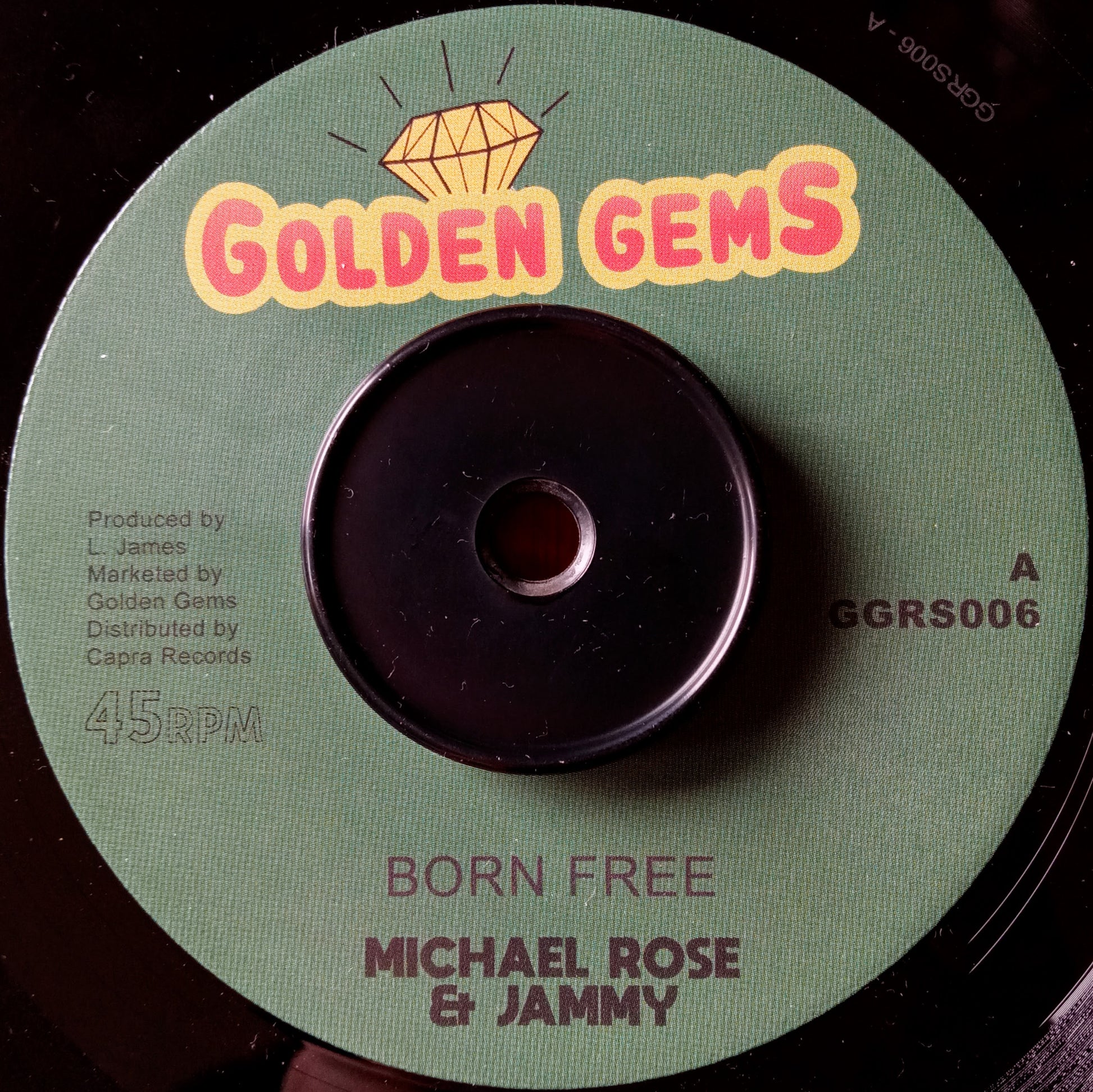 Michael Rose + Jammy – Born Free 