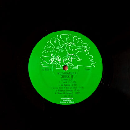 Mutabaruka ‎– Check It c