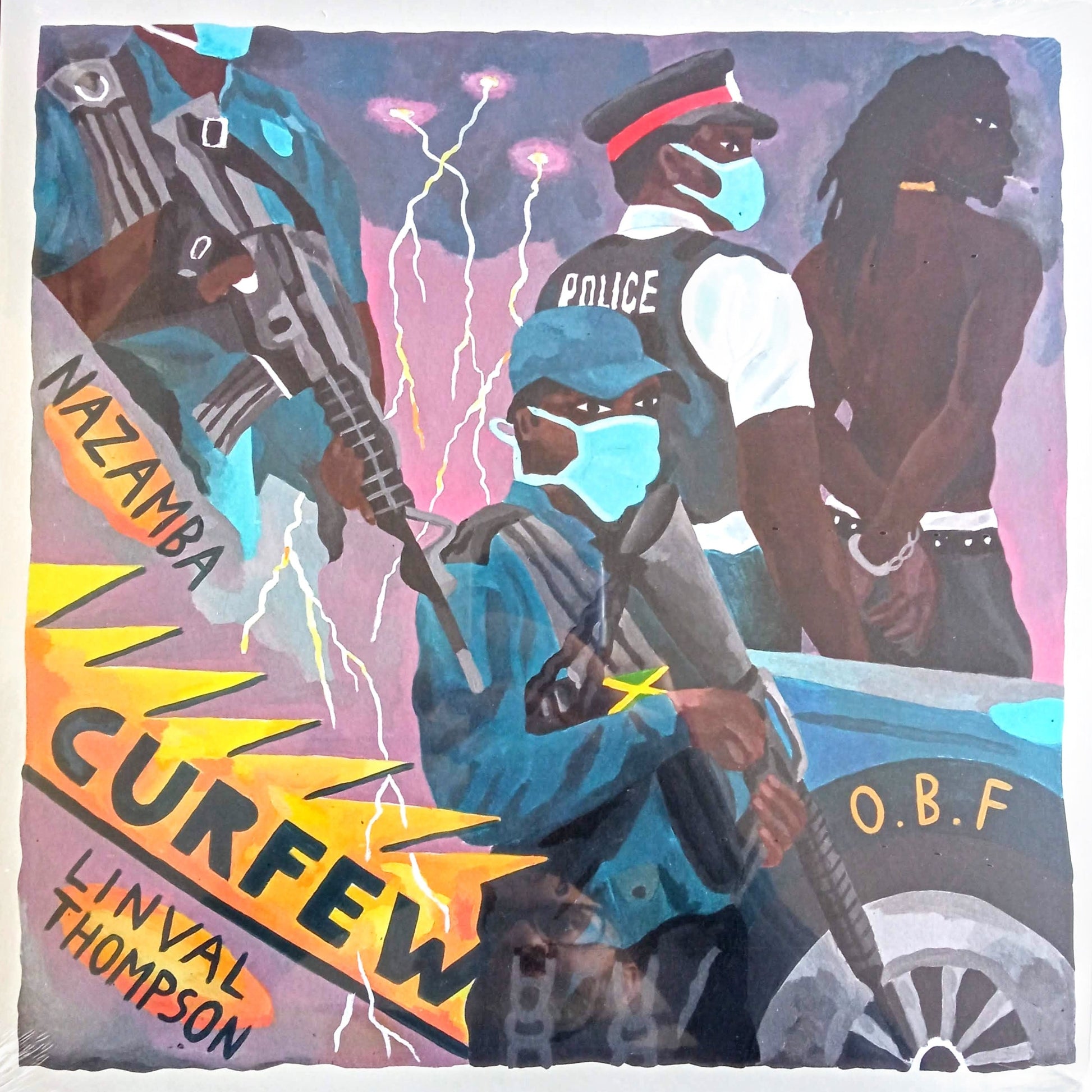 Nazamba, Linval Thompson + O.B.F. - Curfew