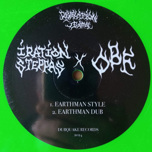 O.B.F + Iration Steppas - Earthman Style / Revelation Time 