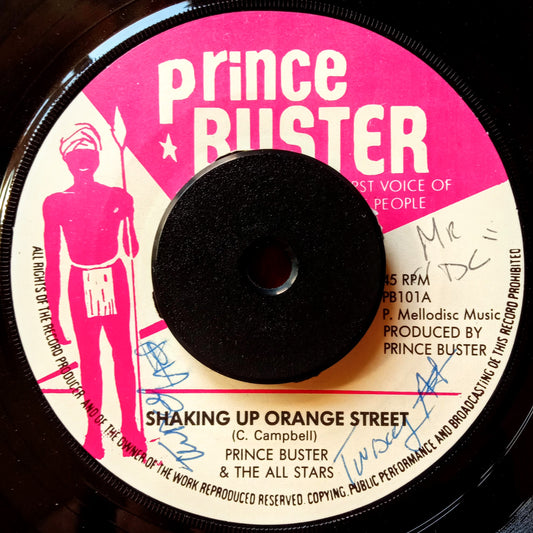 Prince Buster Shaking Up Orange Street / Black Girl 