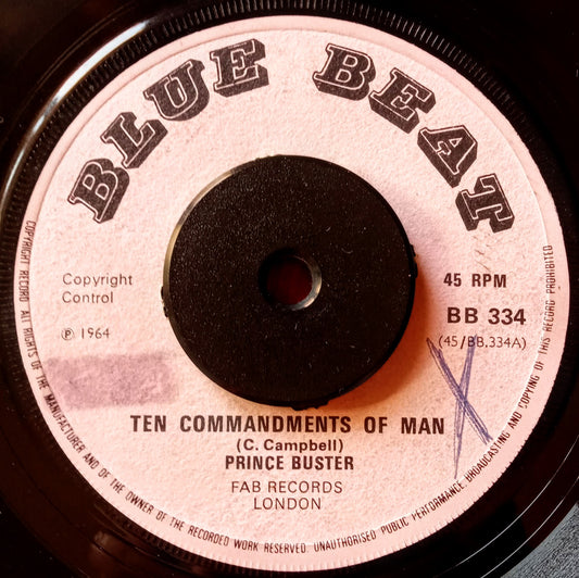 Prince Buster ‎– Ten Commandments Of Man 