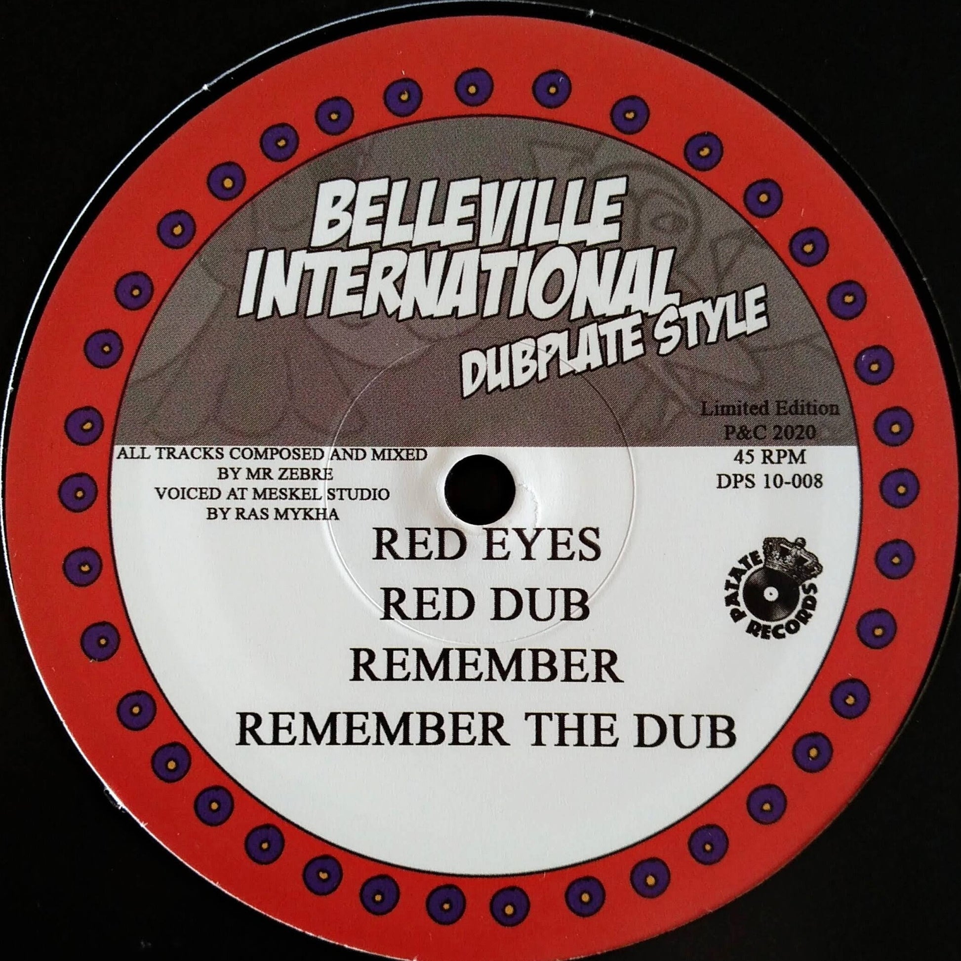Ras Mykha meets Mr. Zèbre - Red Eyes