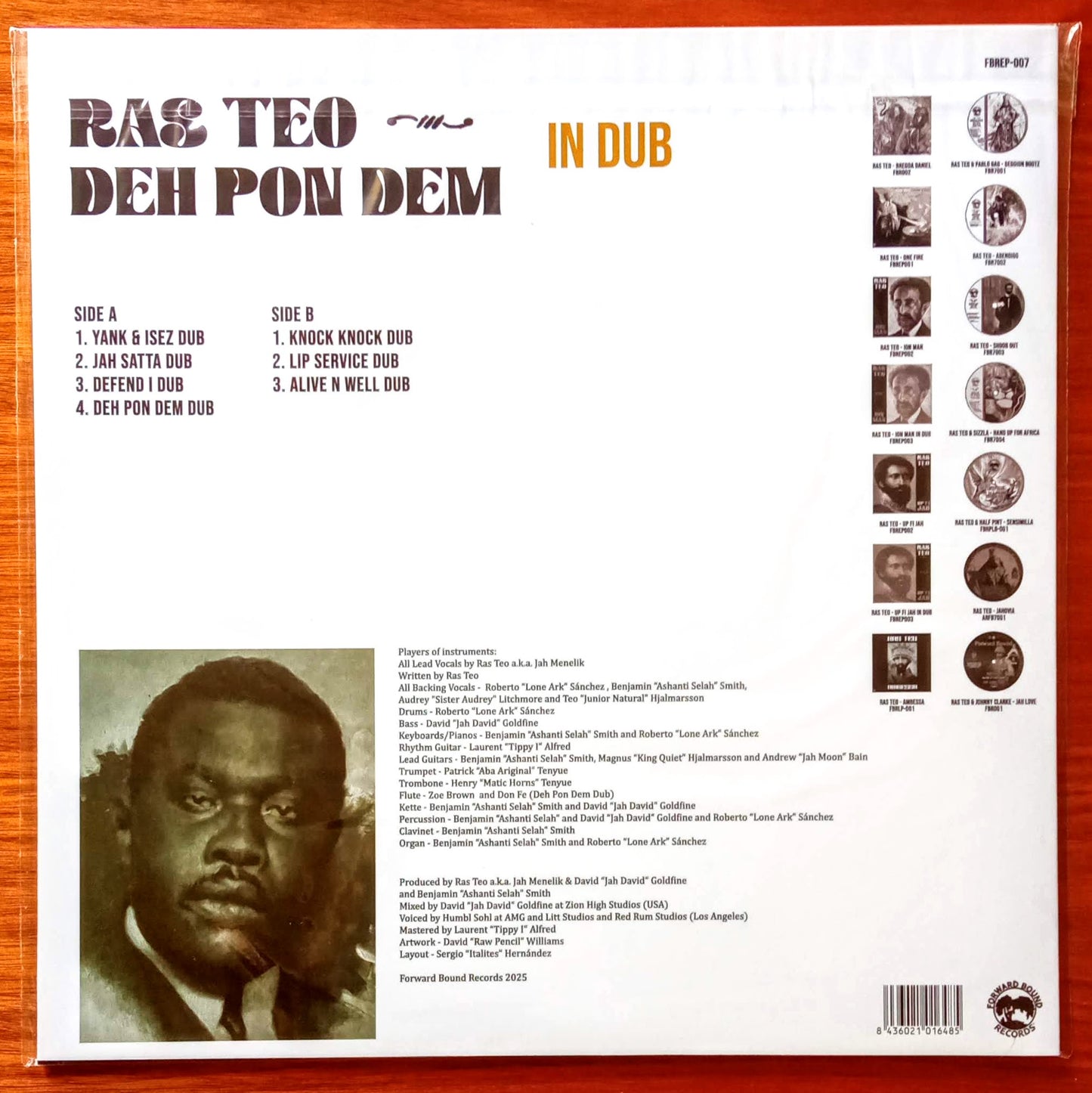 Ras Teo - Deh Pon Dem In Dub b
