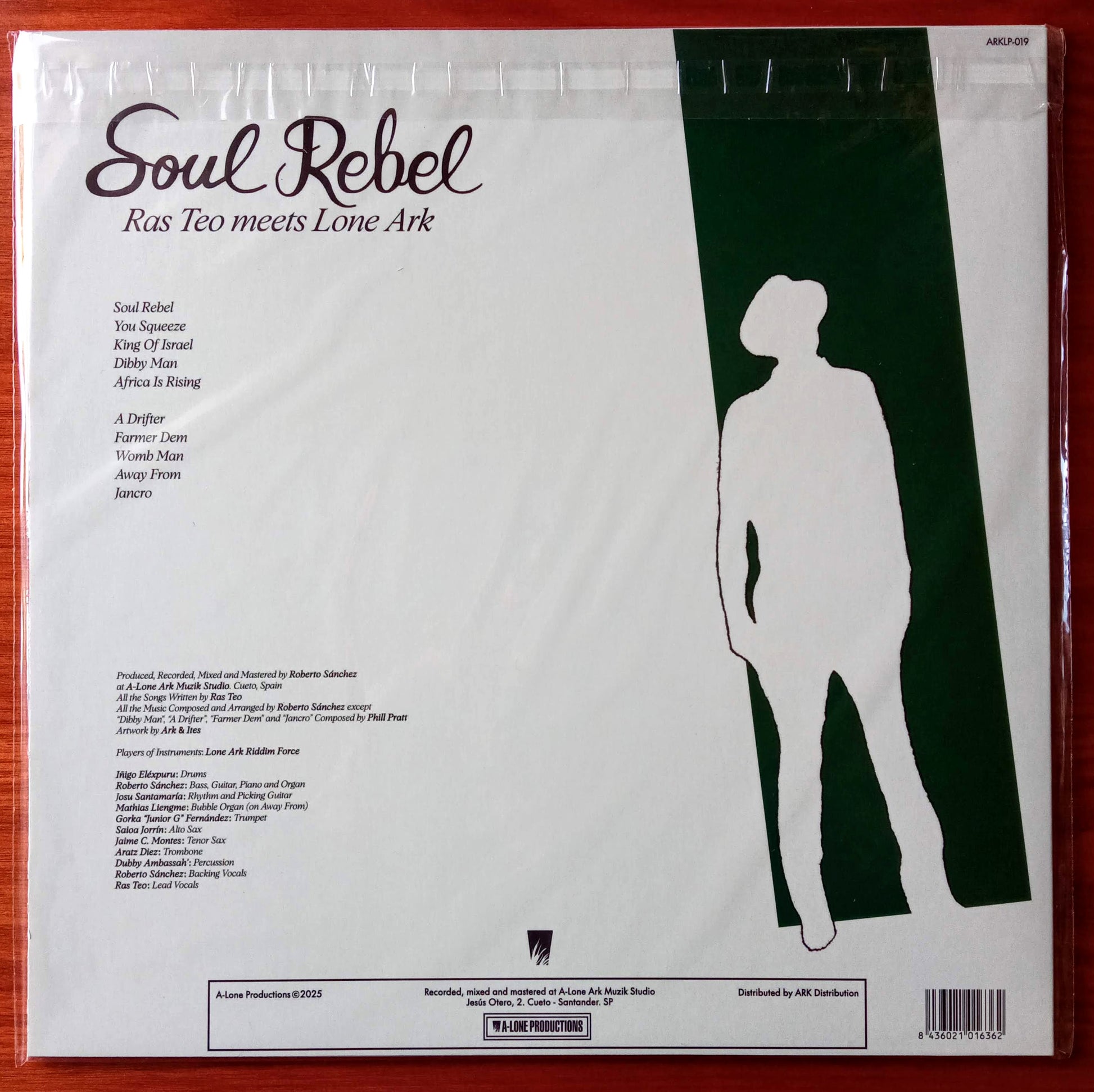 Ras Teo meets Lone Ark – Soul Rebel b
