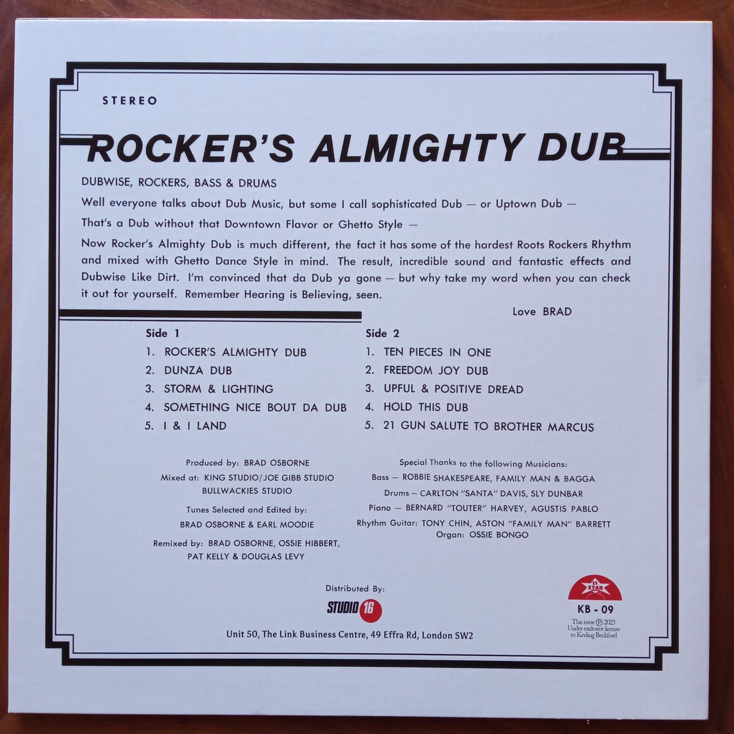 Rockers Almighty Dub b