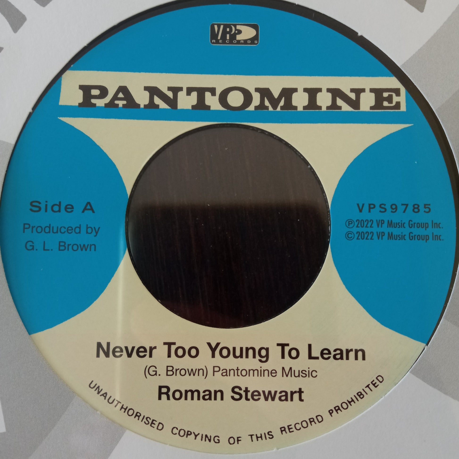 Roman Stewart – Never Too Young To Learn 