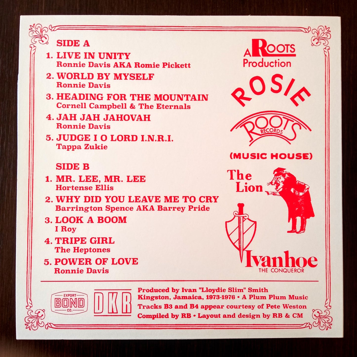 Roots From The Record Smith b