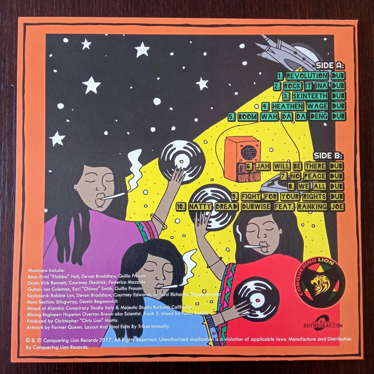 Scientist Meets Hempress Sativa - In Dub b