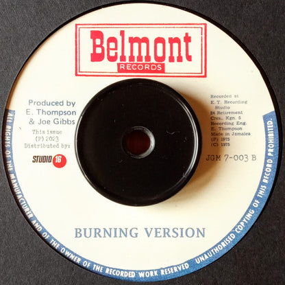 Silford Walker – Burn Babylon b
