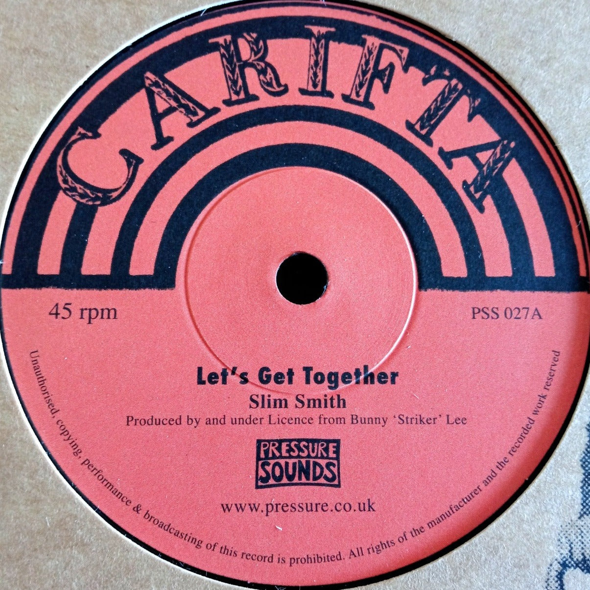 Slim Smith - Let’s Get Together 