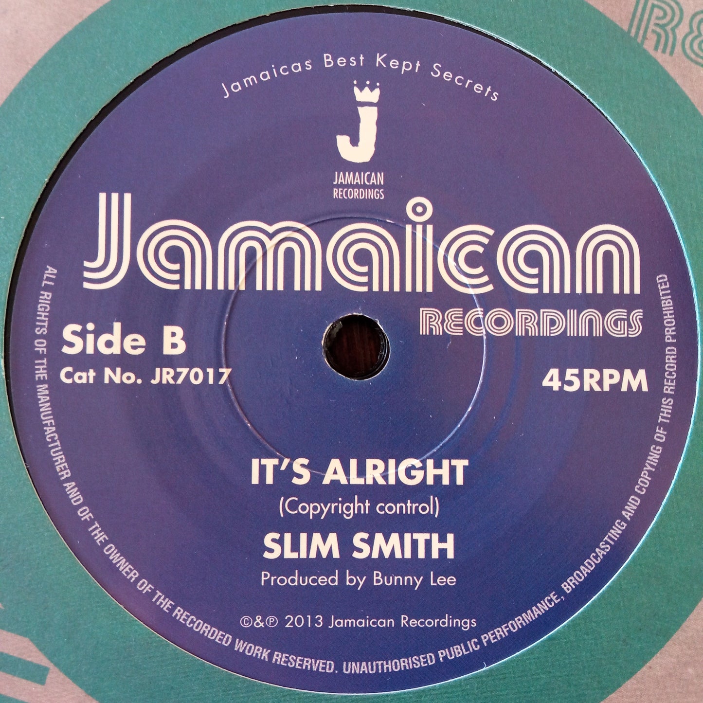 Slim Smith – The Time Has Come b