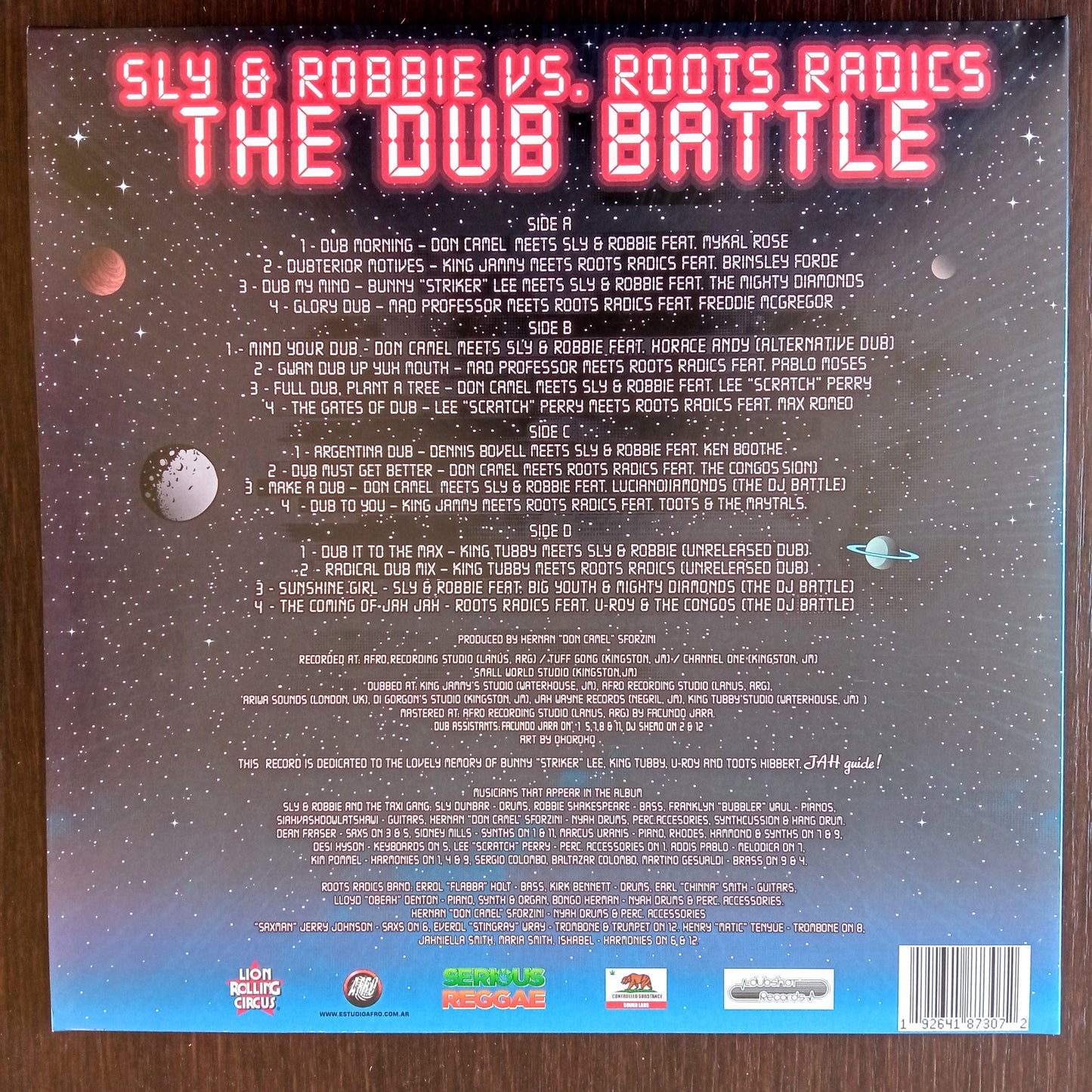 Sly And Robbie Vs. Roots Radics - The Dub Battle b