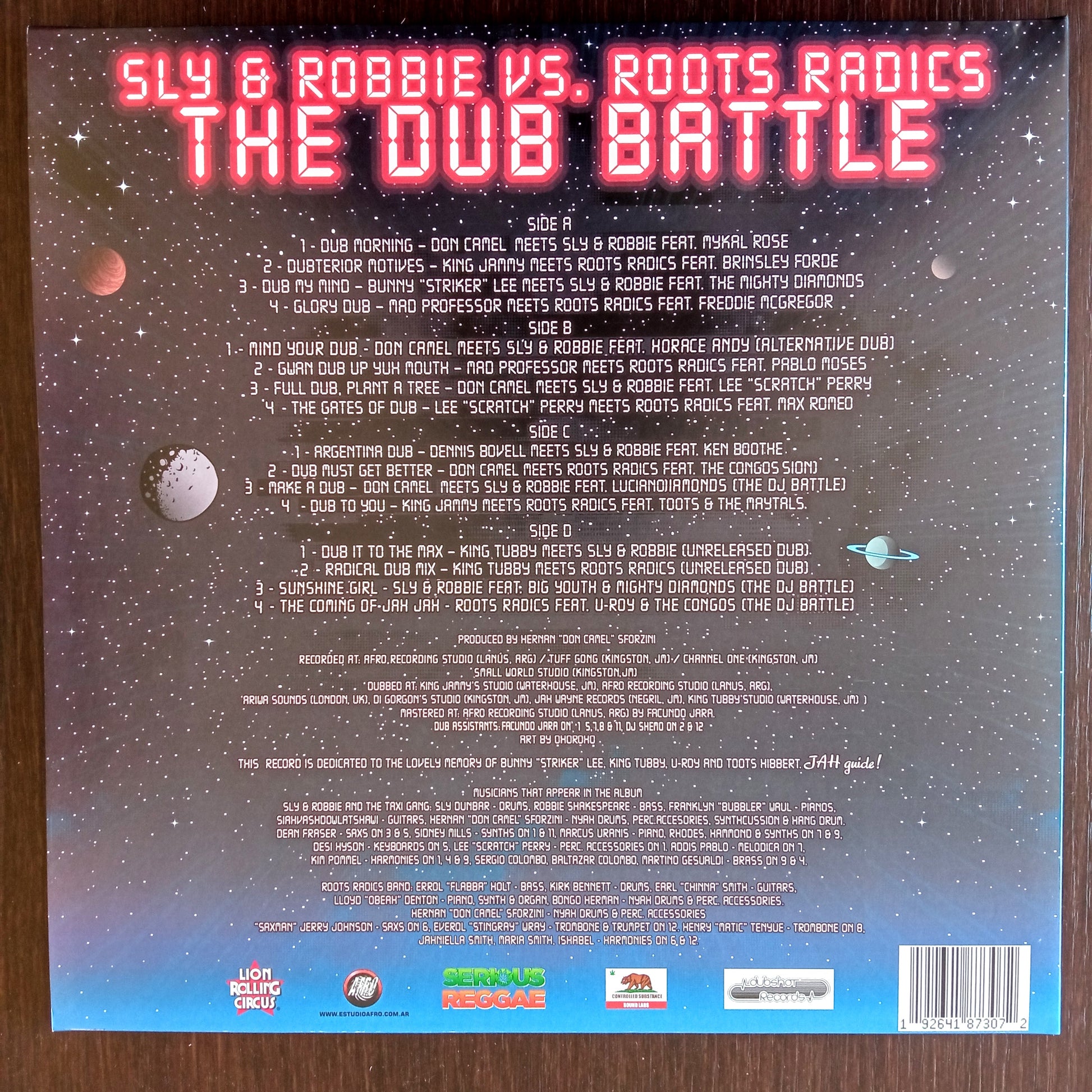 Sly And Robbie Vs. Roots Radics - The Dub Battle b