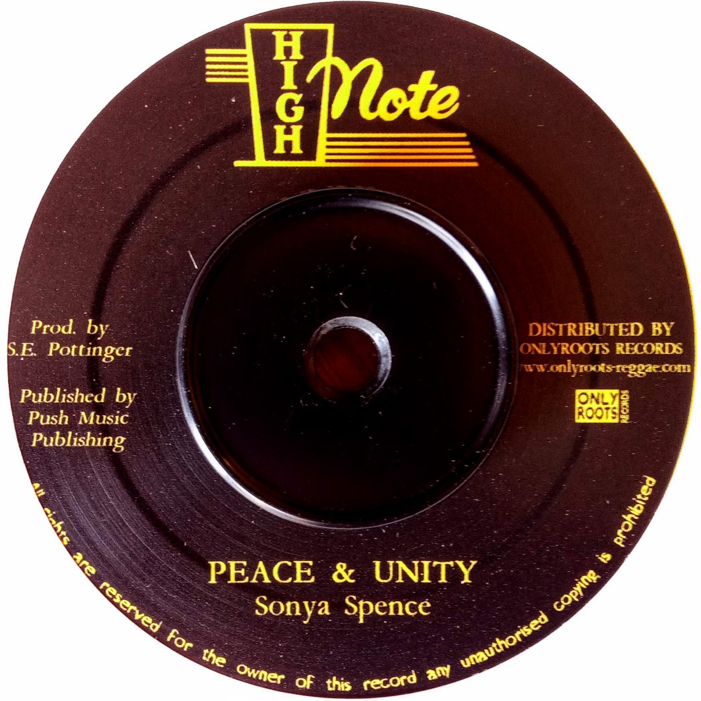 Sonya Spence – Peace And Unity 