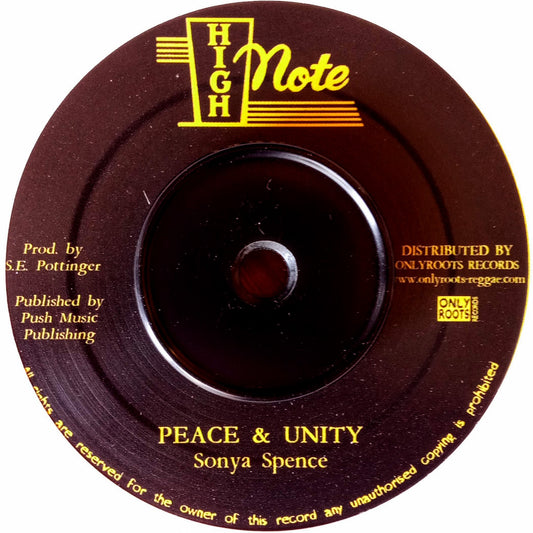 Sonya Spence – Peace And Unity 