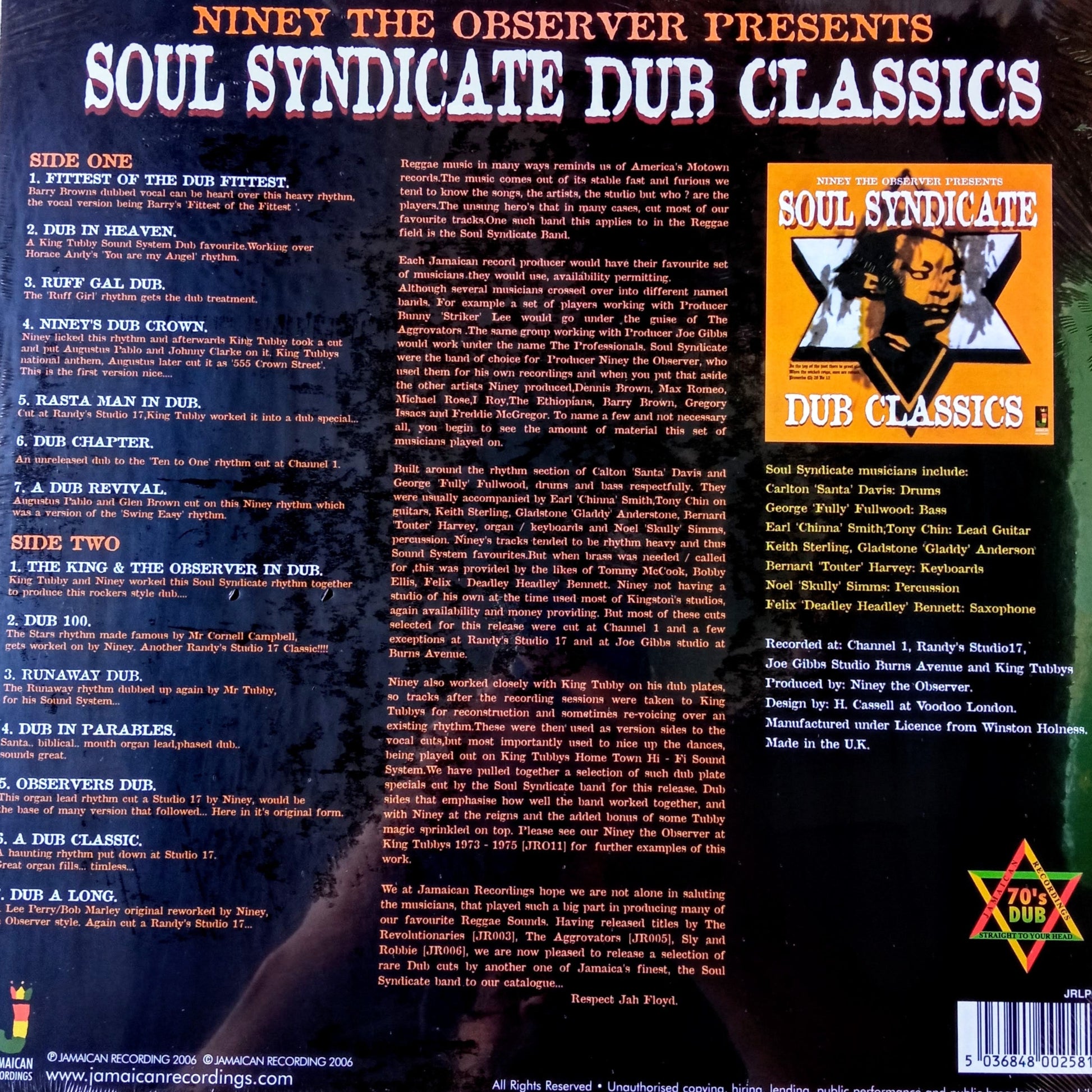 Soul Syndicate - Dub Classics B