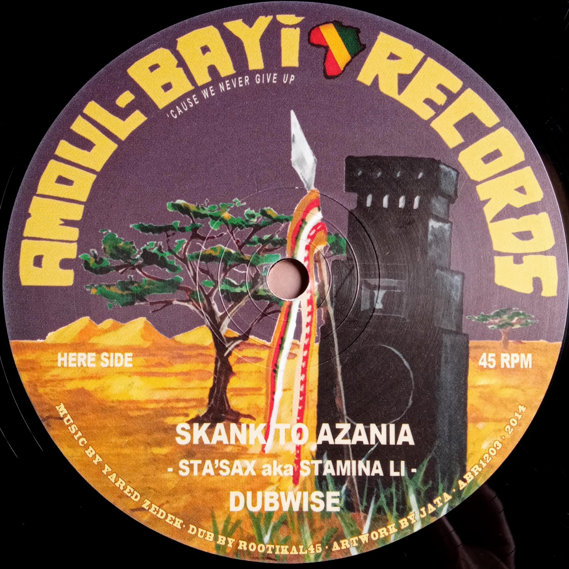 StaSax / Saah Karim – Skank To Azania / Gunman Sound a