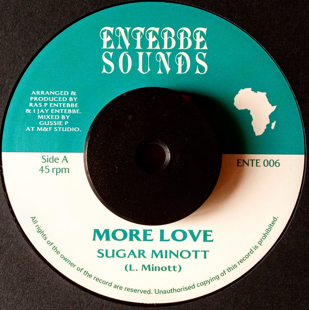 Sugar Minott - More Love 