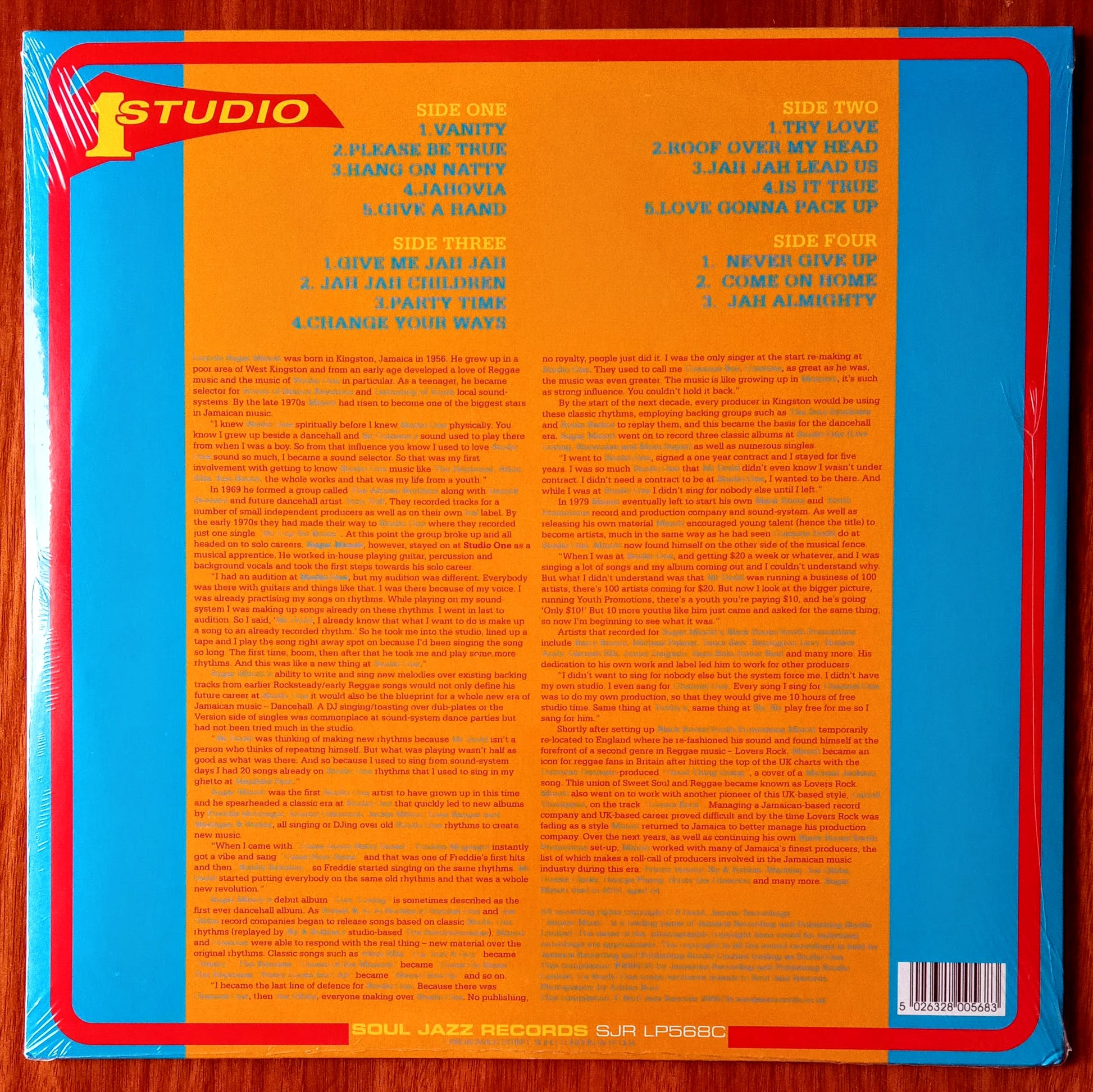 Sugar Minott – Sugar Minott At Studio One b
