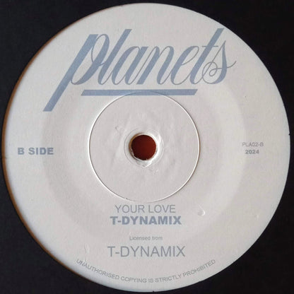 T-Dynamix Lisa Ellis – Alone / Your Love b