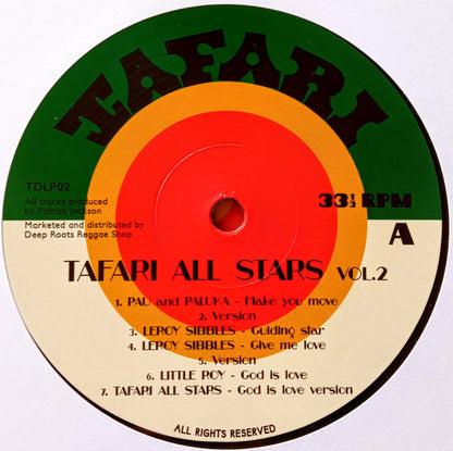 Tafari All-Stars – Rarities From The Vault Volume 2  c