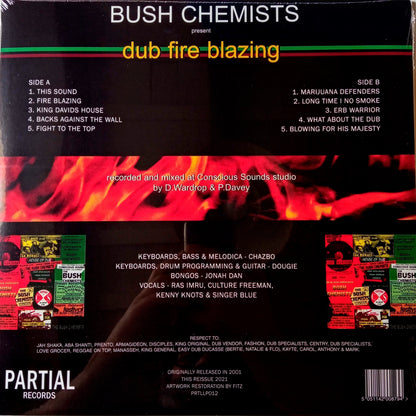 The Bush Chemists – Dub Fire Blazing b