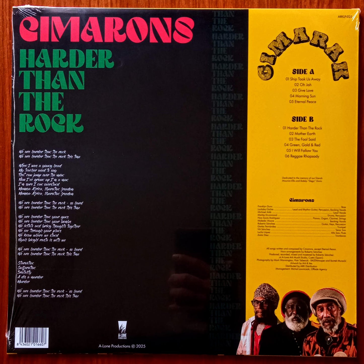 The Cimarons – Harder Than The Rock b