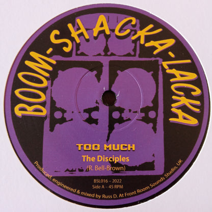 The Disciples - Too Much / Oblivion 