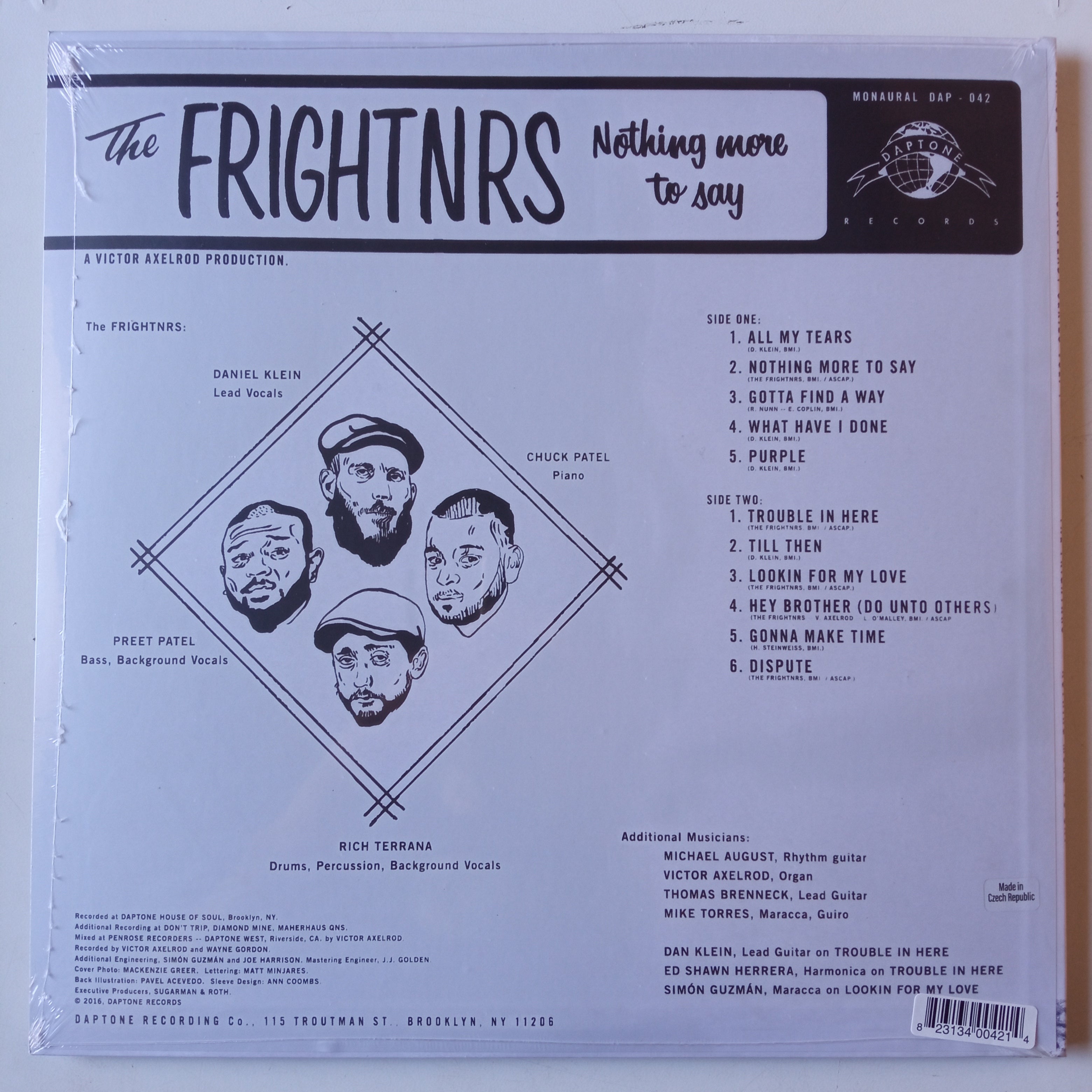 The Frightnrs – Nothing More To Say / LP Vinyl