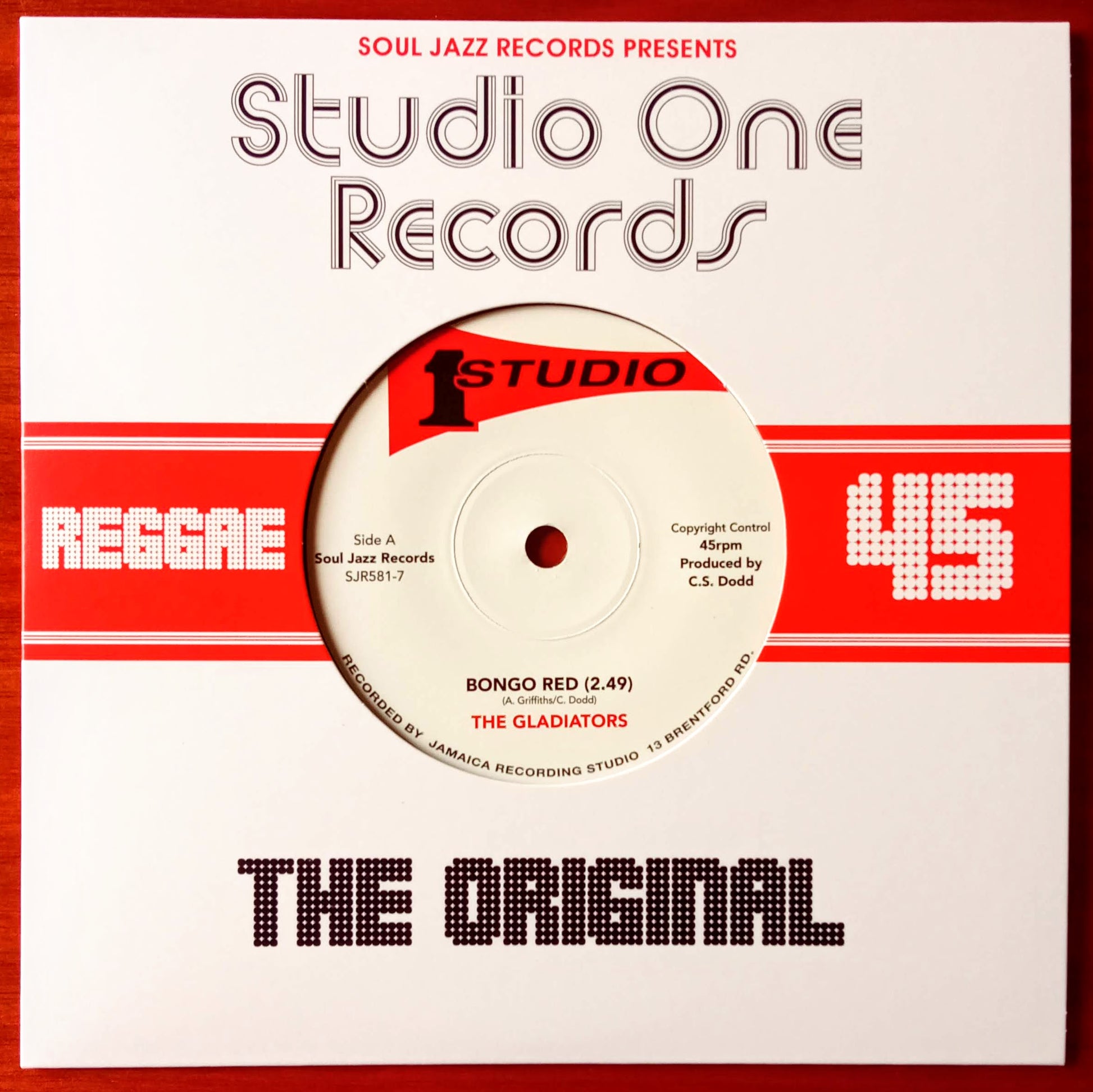 The Gladiators – Bongo Red 