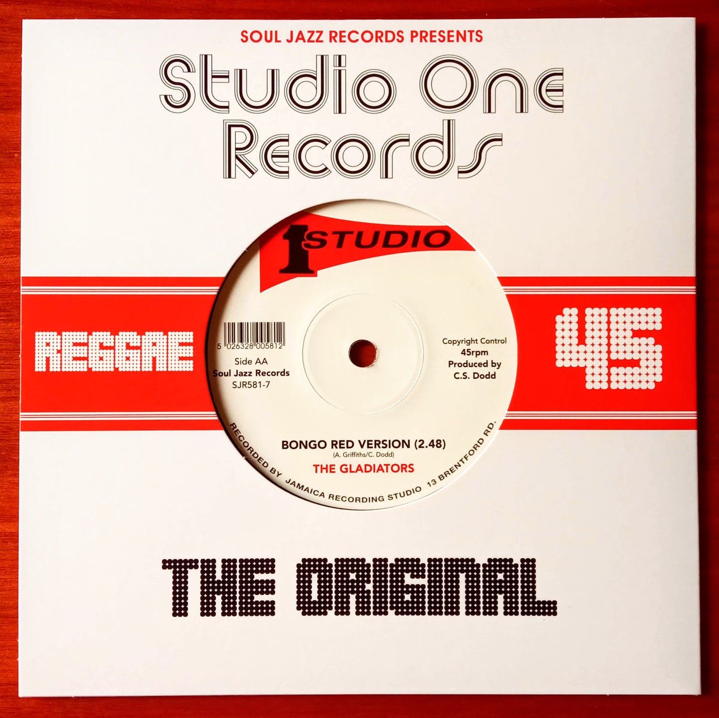 The Gladiators – Bongo Red b