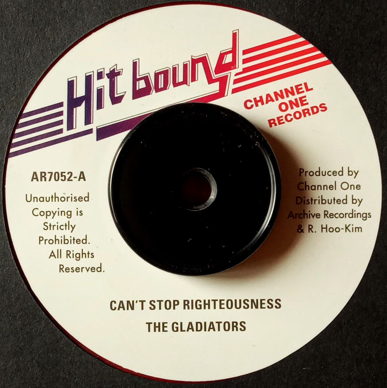 The Gladiators – Can't Stop Righteousness 