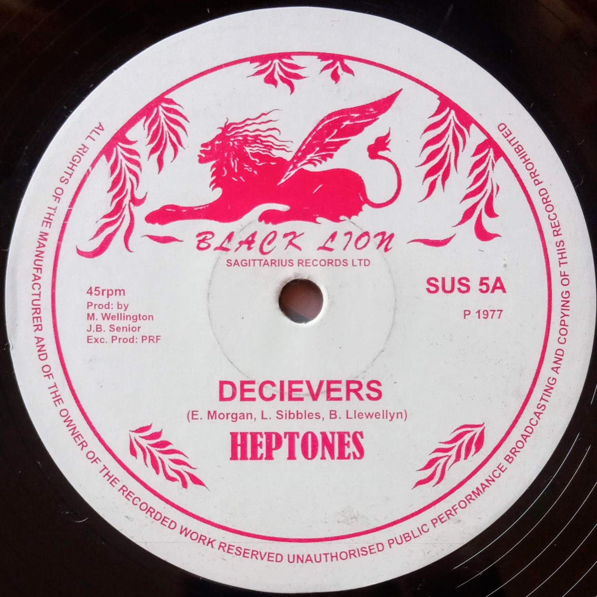 The Heptones – Deceivers / Meaning Of Life 