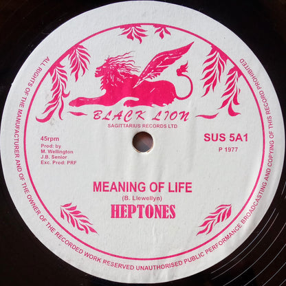 The Heptones – Deceivers / Meaning Of Life b