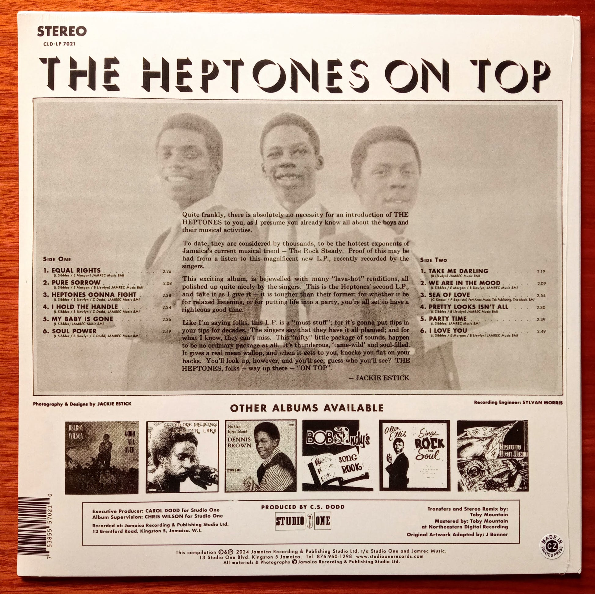 The Heptones – On Top b