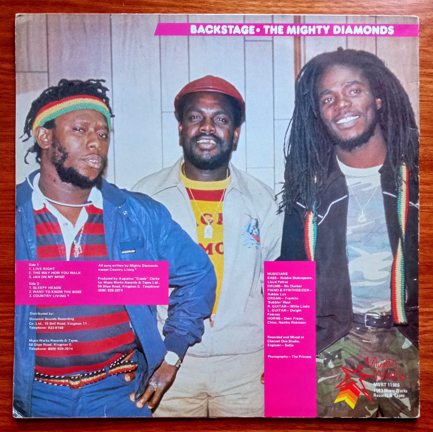 The Mighty Diamonds - Backstage b