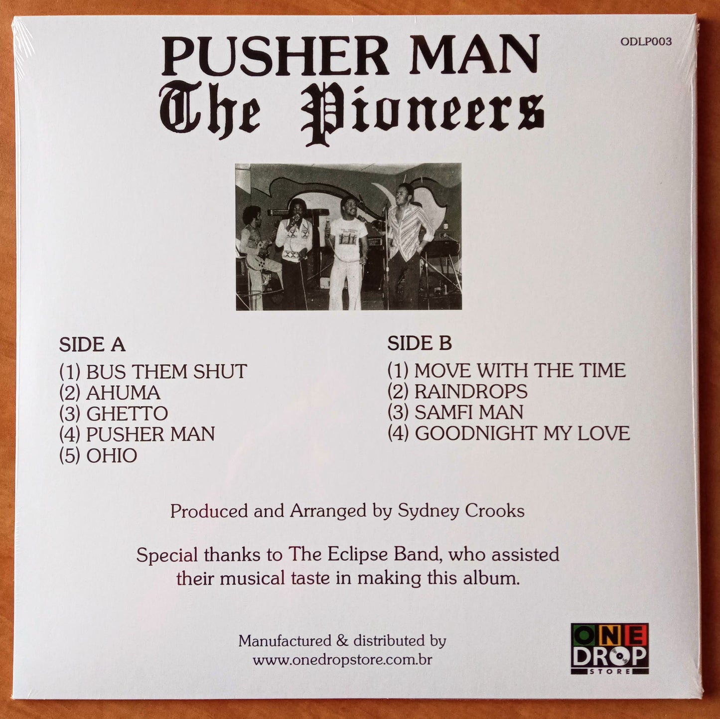 The Pioneers – Pusher Man b