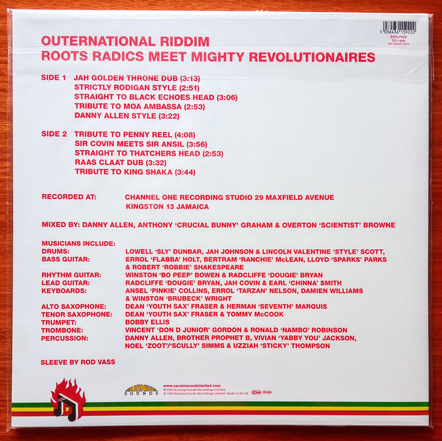 The Roots Radics, The Revolutionaries – Outernational Riddim b