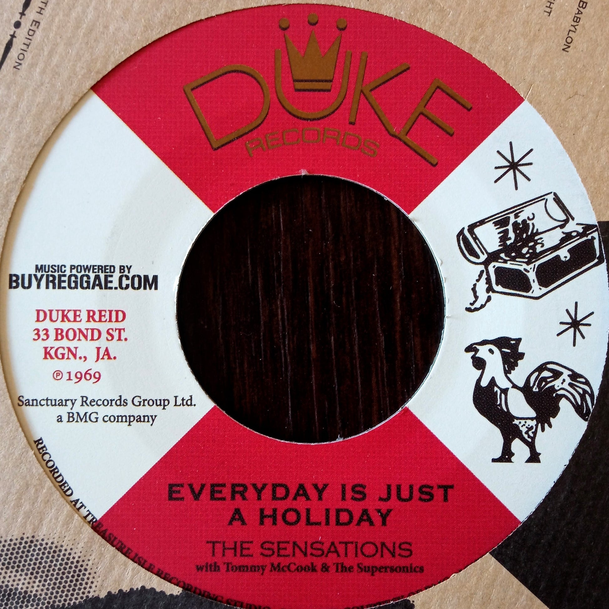 The Sensations, Tommy McCook - Everyday Is Just A Holiday 