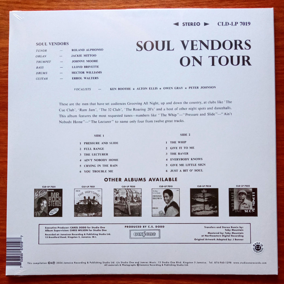 The Soul Vendors – Soul Vendors On Tour b