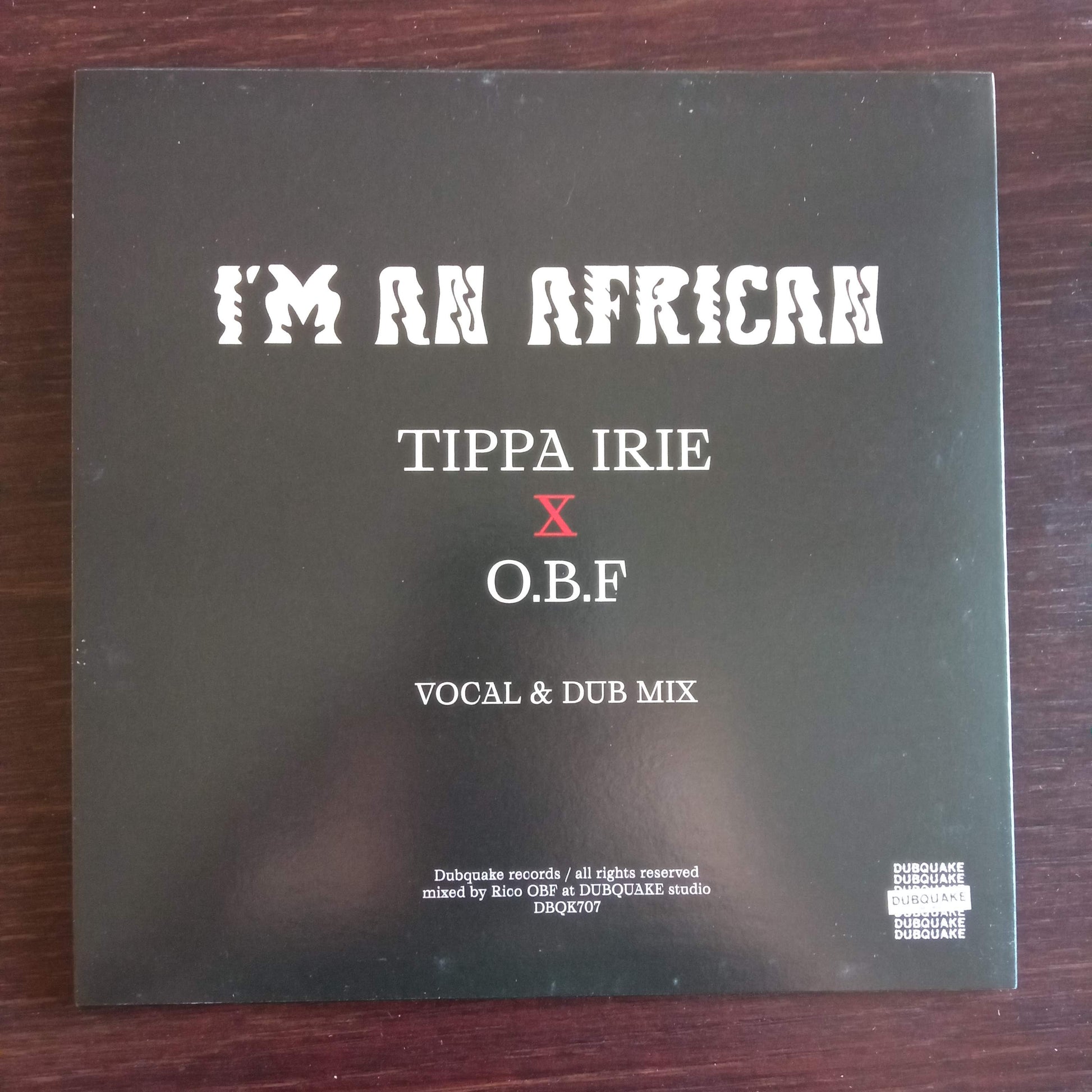Tippa Irie - I'm An African b