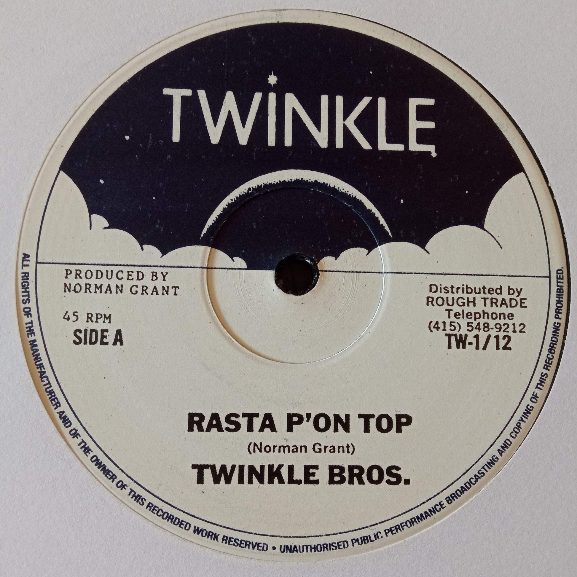 Twinkle Bros Rasta P'on Top / It Gwine Dread'A 