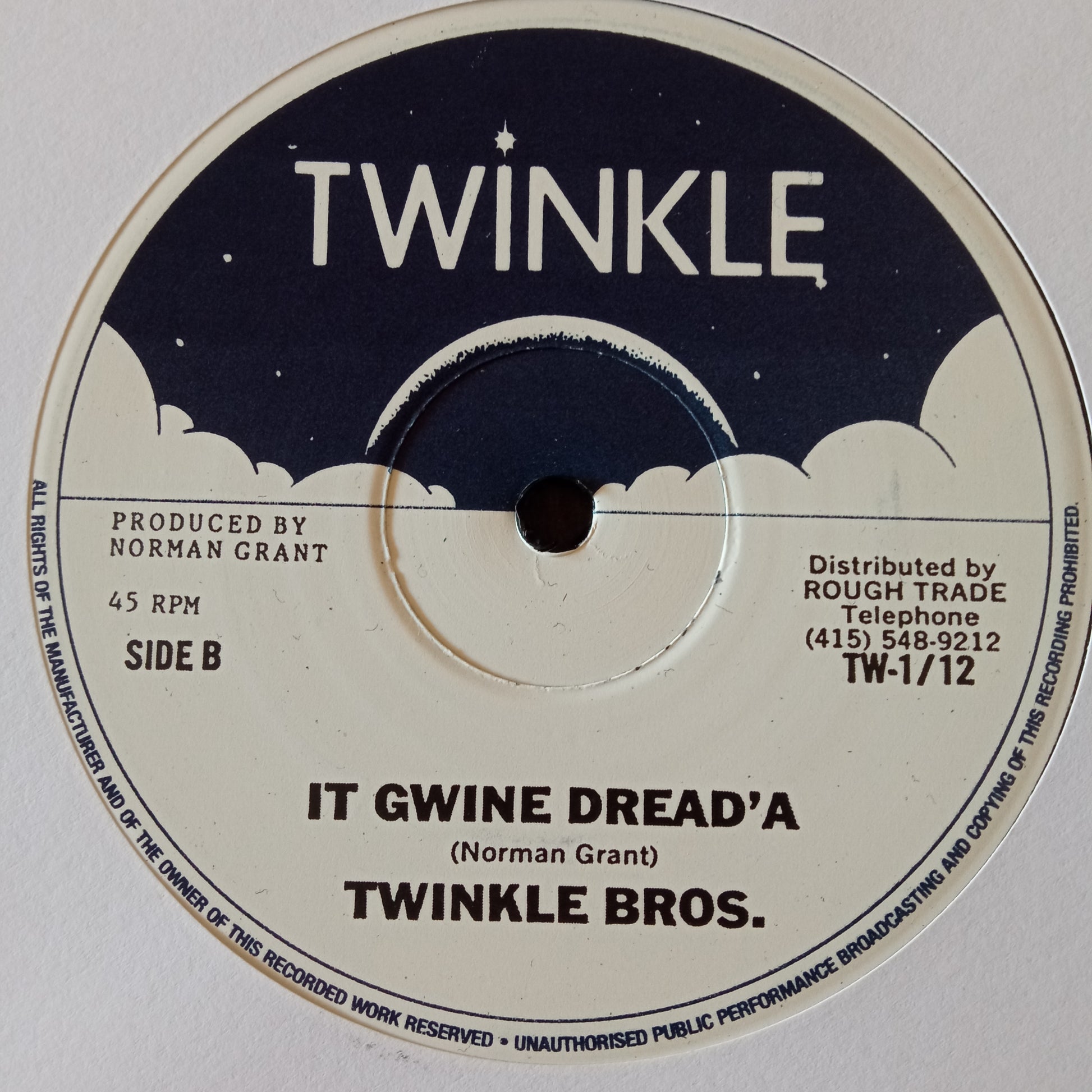 Twinkle Bros Rasta P'on Top / It Gwine Dread'A b
